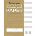 Hal Leonard Guitar Tablature Manuscript Paper - Standard