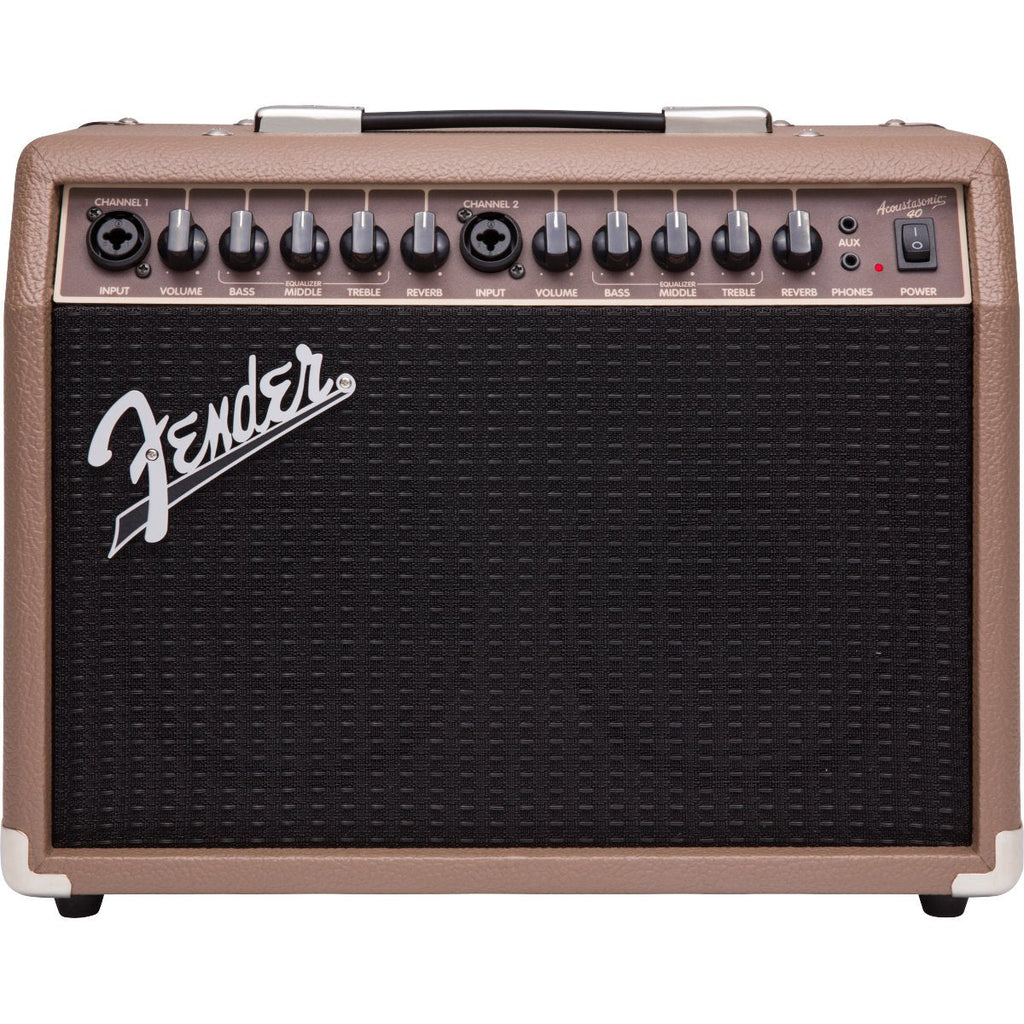 Fender Acoustasonic 40 - 40-watt Acoustic Guitar Combo Amp