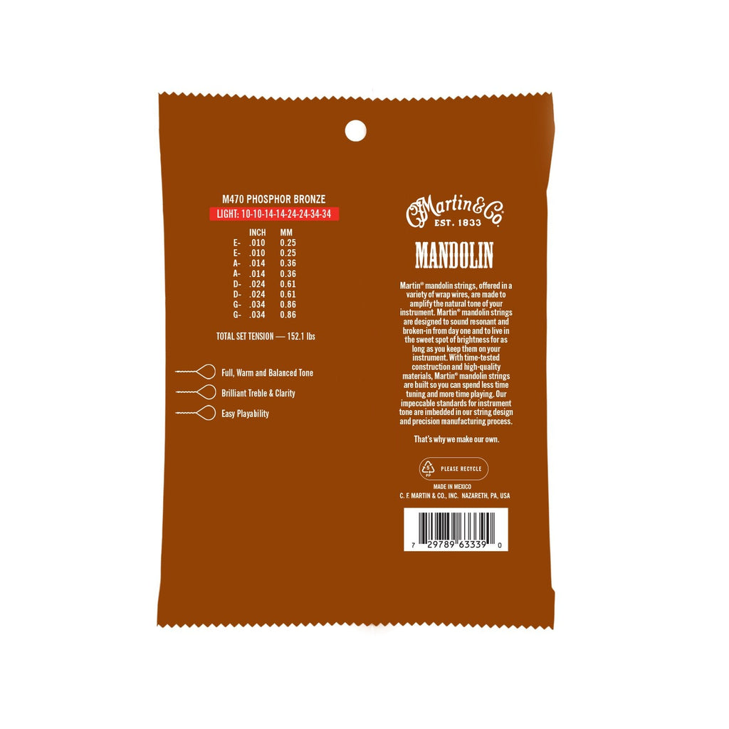 Martin Mandolin Phosphor Bronze Strings