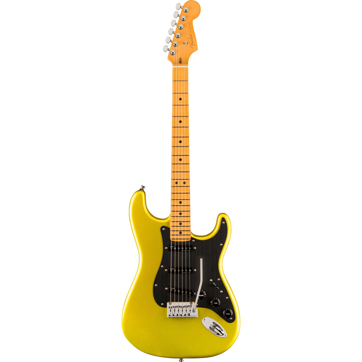 Fender American Ultra II Stratocaster Electric Guitar - Solar Flare with Maple Fingerboard [BUNDLE]