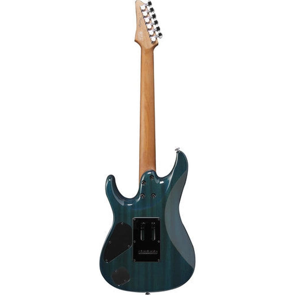 Ibanez Martin Miller Signature MM1 Electric Guitar - Transparent Aqua Blue