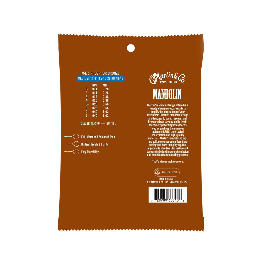 Martin Mandolin Phosphor Bronze Strings
