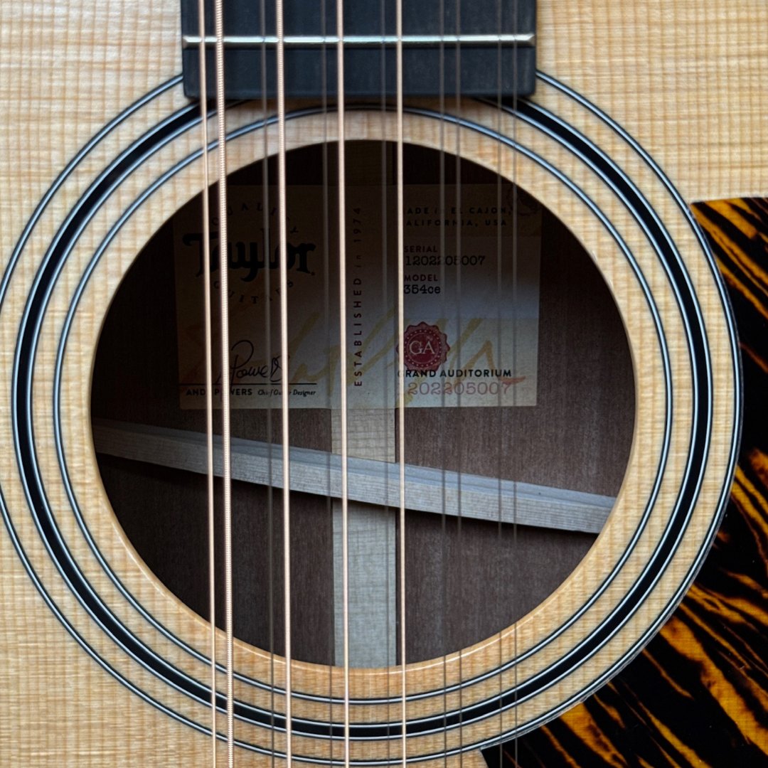 Taylor 354ce 12-string Acoustic-electric Guitar - Natural