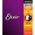 Elixir Strings 11102 Nanoweb 80/20 Acoustic Guitar Strings - .013-.056 Medium