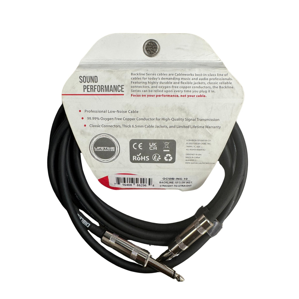 Gator Cableworks Backline Series Instrument Patch Cable