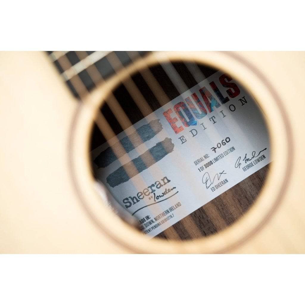 Sheeran by Lowden Ed Sheeran 'Equals' Limited Edition Signature Acoustic Electric Guitar