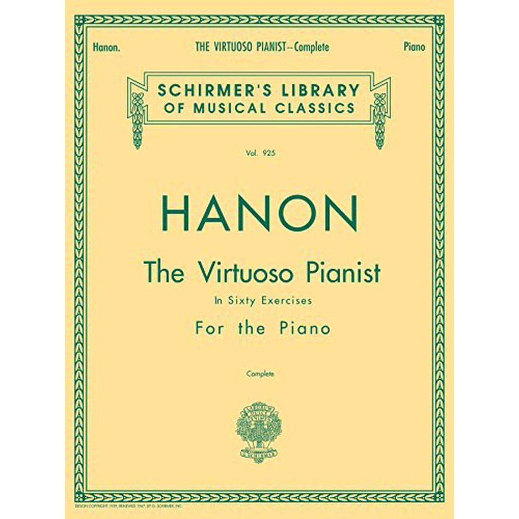 Hal Leonard Hanon: The Virtuoso Pianist in 60 Exercises Book - Complete Vol. 925