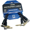 Boss Guitar/Bass Instrument Cable 6" 1/4in RT. Angle 1/4in RT.Angle