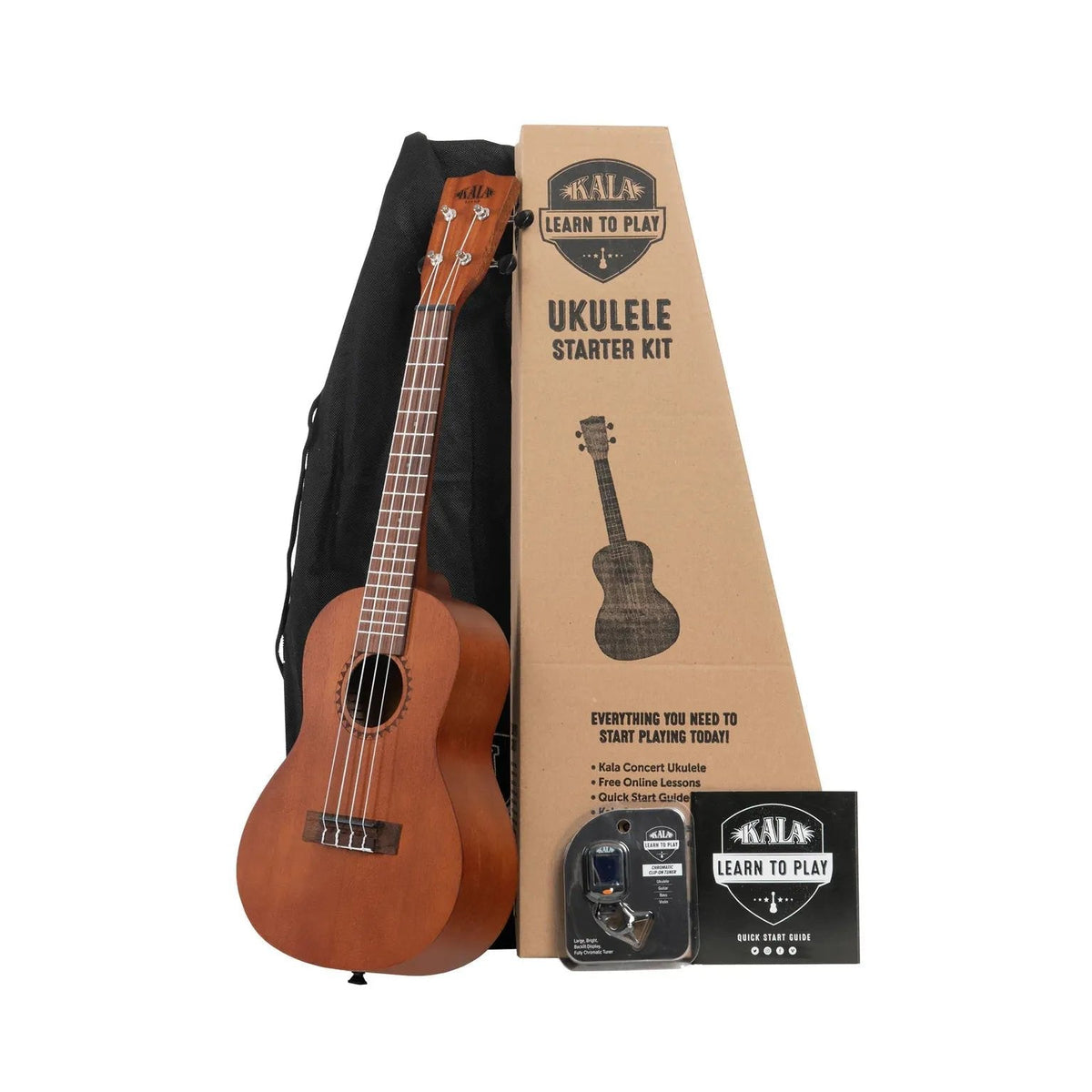 Kala Learn To Play Ukulele Starter Kit