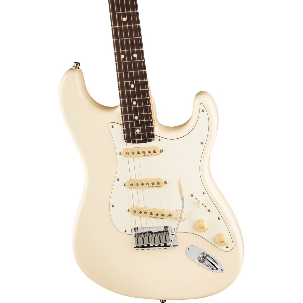 Fender Jeff Beck Stratocaster with Rosewood Fingerboard - Olympic White