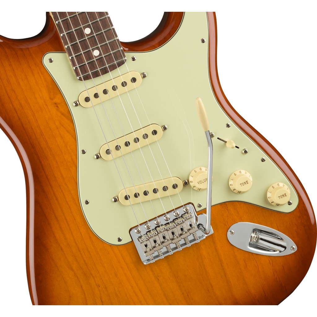Fender American Performer Stratocaster Electric Guitar - Honeyburst with Rosewood Fingerboard