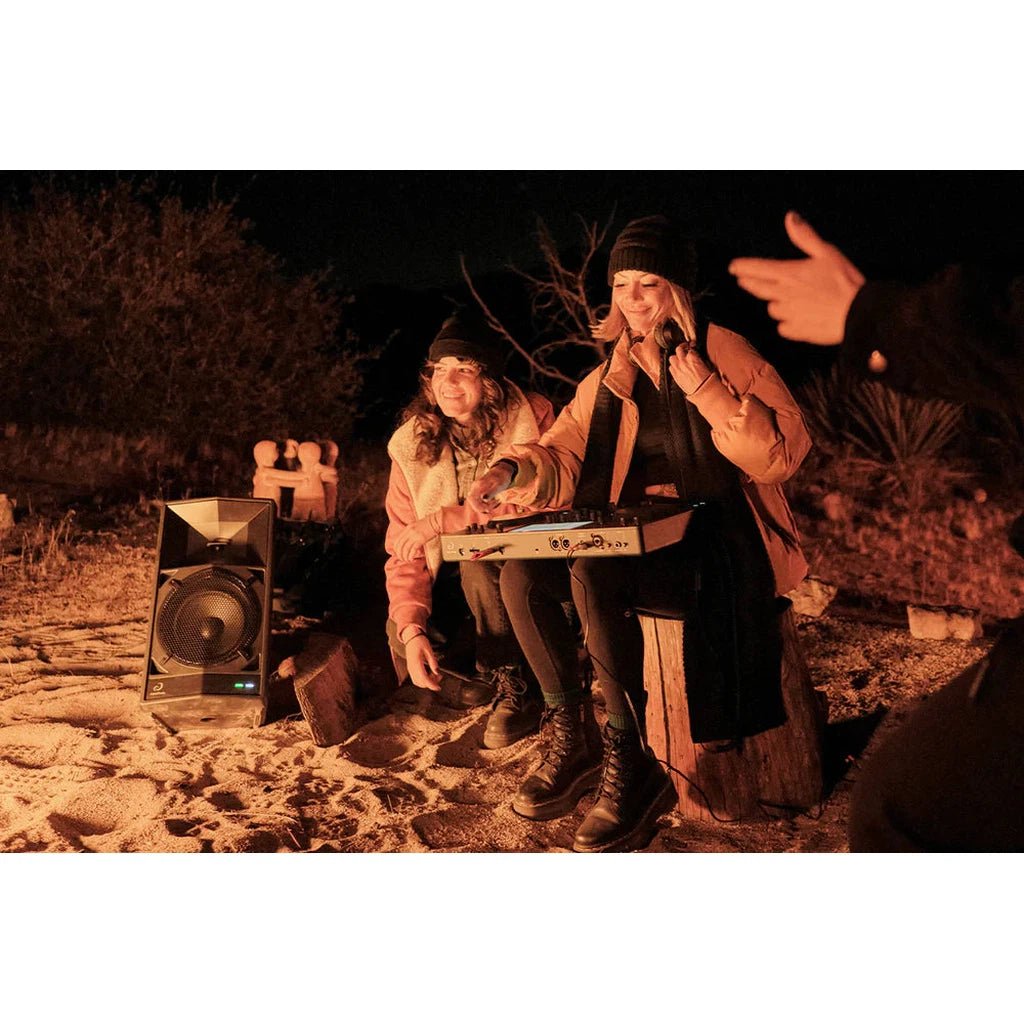 AlphaTheta Omnis Duo 2-deck Portable Battery-Powered All-in-One DJ System with Bluetooth