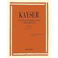Kayser 36 Elementary and Progressive Studies, Op. 20 - Violin Book