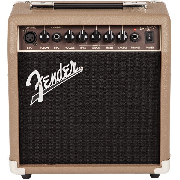 Fender Acoustasonic 15 - 15-watt 1x6" Acoustic Guitar Combo Amp