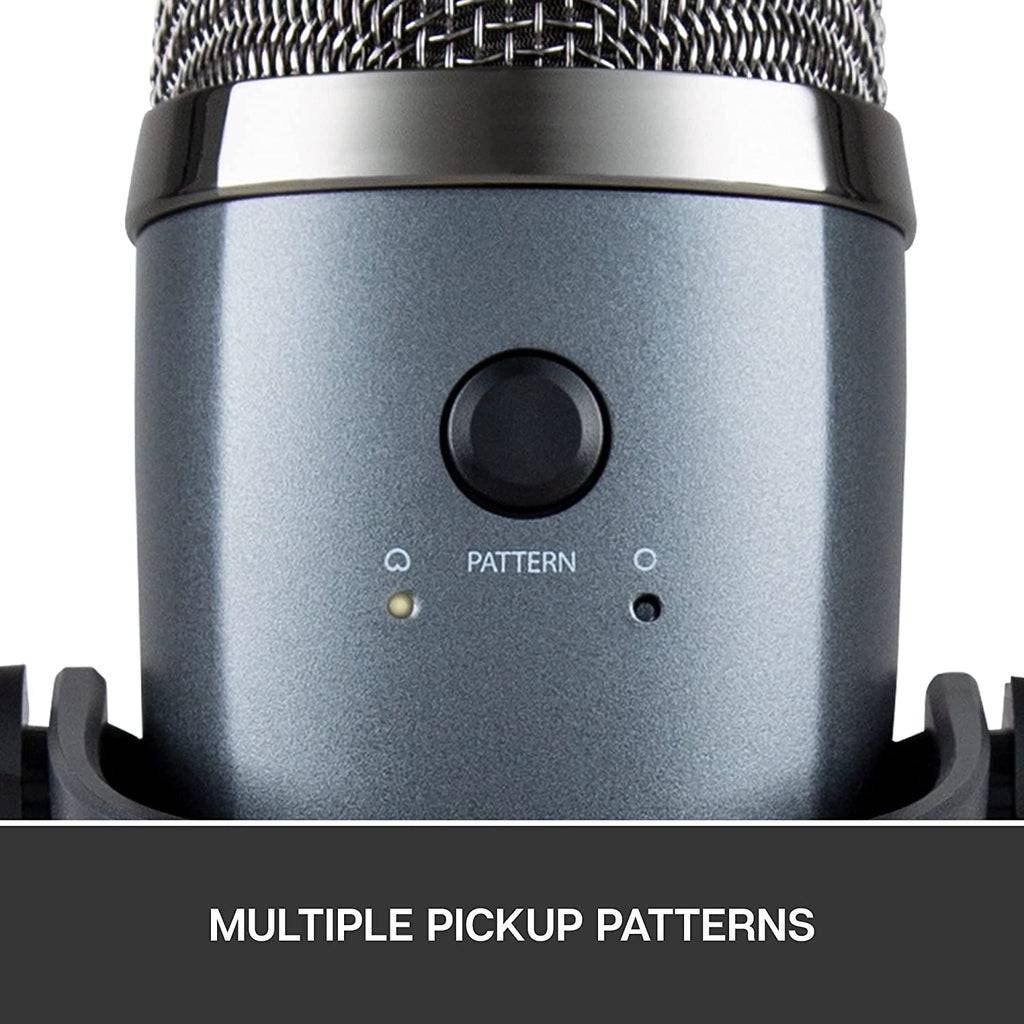 Blue Microphones Yeti Nano USB Condenser Microphone with 4 Polar Patterns