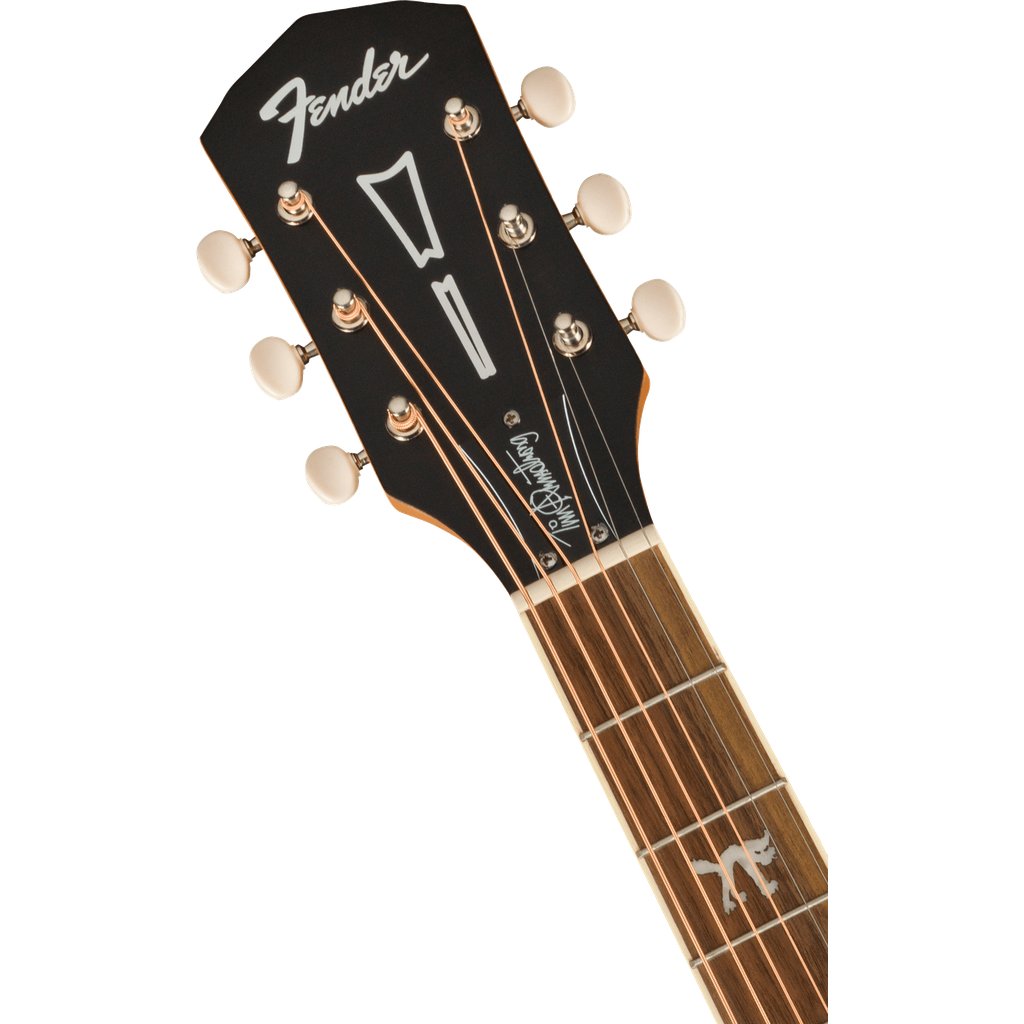 Fender Tim Armstrong Hellcat Acoustic-Electric Guitar - Natural with Walnut Fingerboard