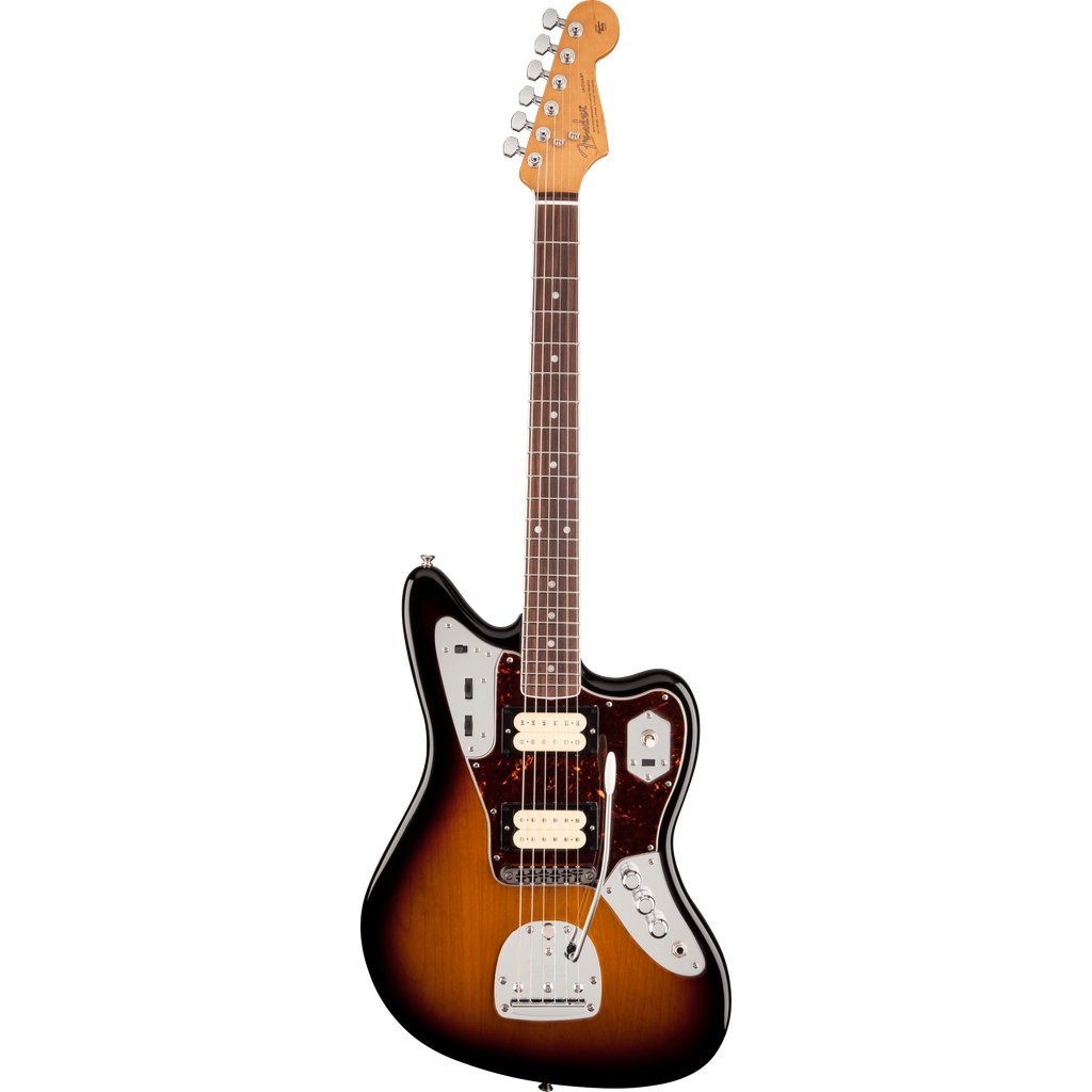 Fender Kurt Cobain Jaguar Electric Guitar - 3-Tone Sunburst [BUNDLE]