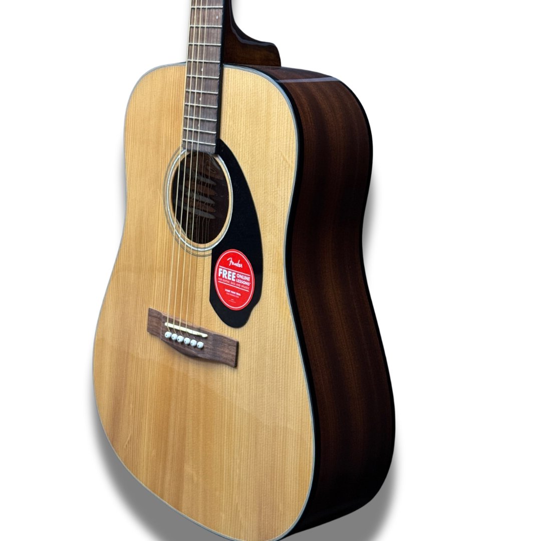 Fender CD-60S Dreadnought Acoustic Guitar Pack - Natural