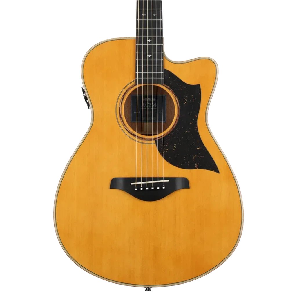 Yamaha AC5M ARE Concert Cutaway Acoustic-Electric Guitar - Vintage Natural