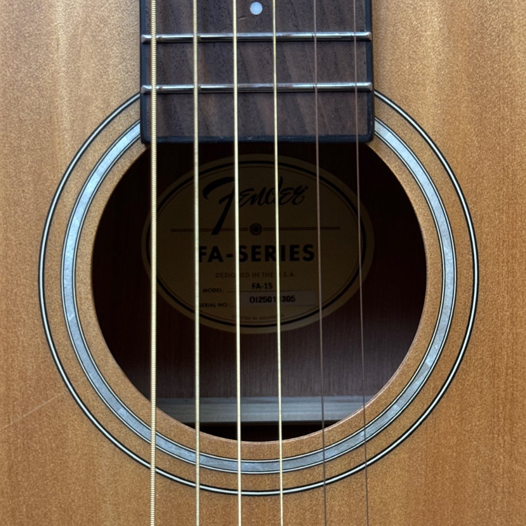 Fender FA-15 3/4 Scale Steel Acoustic Guitar