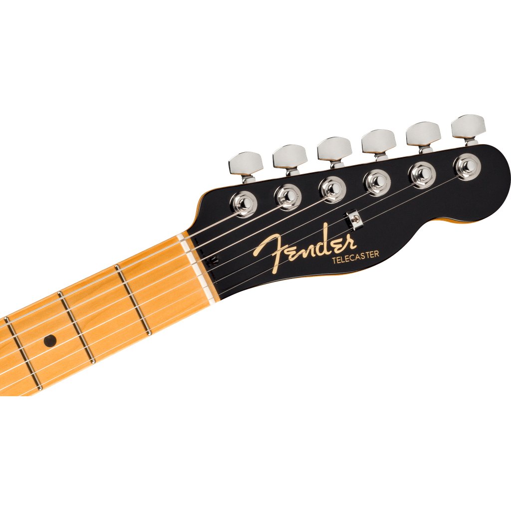 Fender American Ultra Luxe Telecaster Electric Guitar - 2-color Sunburst with Maple Fingerboard