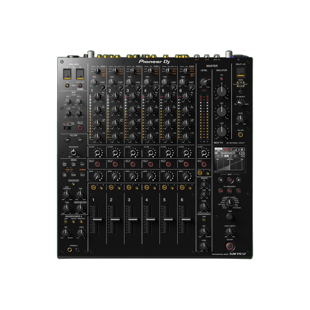 Pioneer DJ DJM-V10-LF Long Fader 6-channel DJ Mixer
