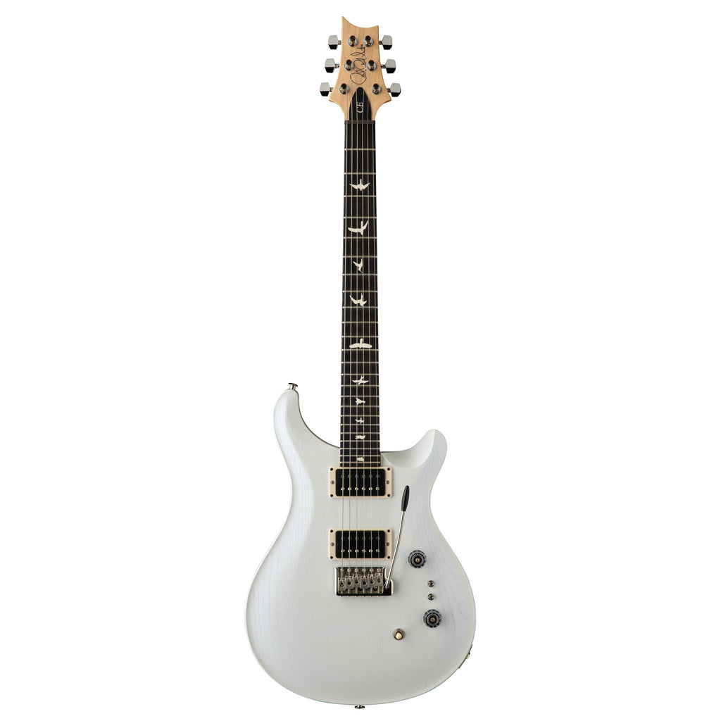 PRS Limited-edition CE 24-08 Swamp Ash Satin Electric Guitar - Pearl White