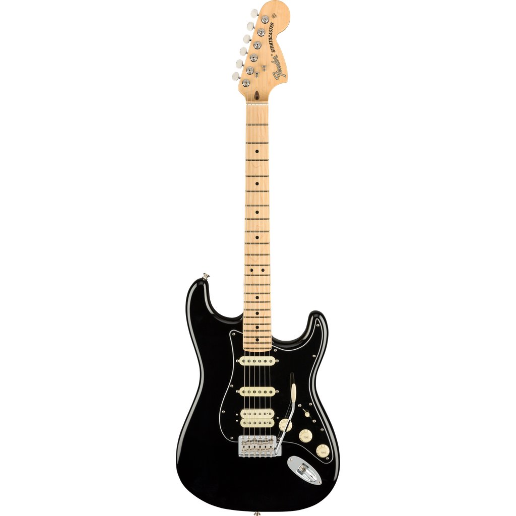 Fender American Performer Stratocaster HSS Electric Guitar - Black with Maple Fingerboard