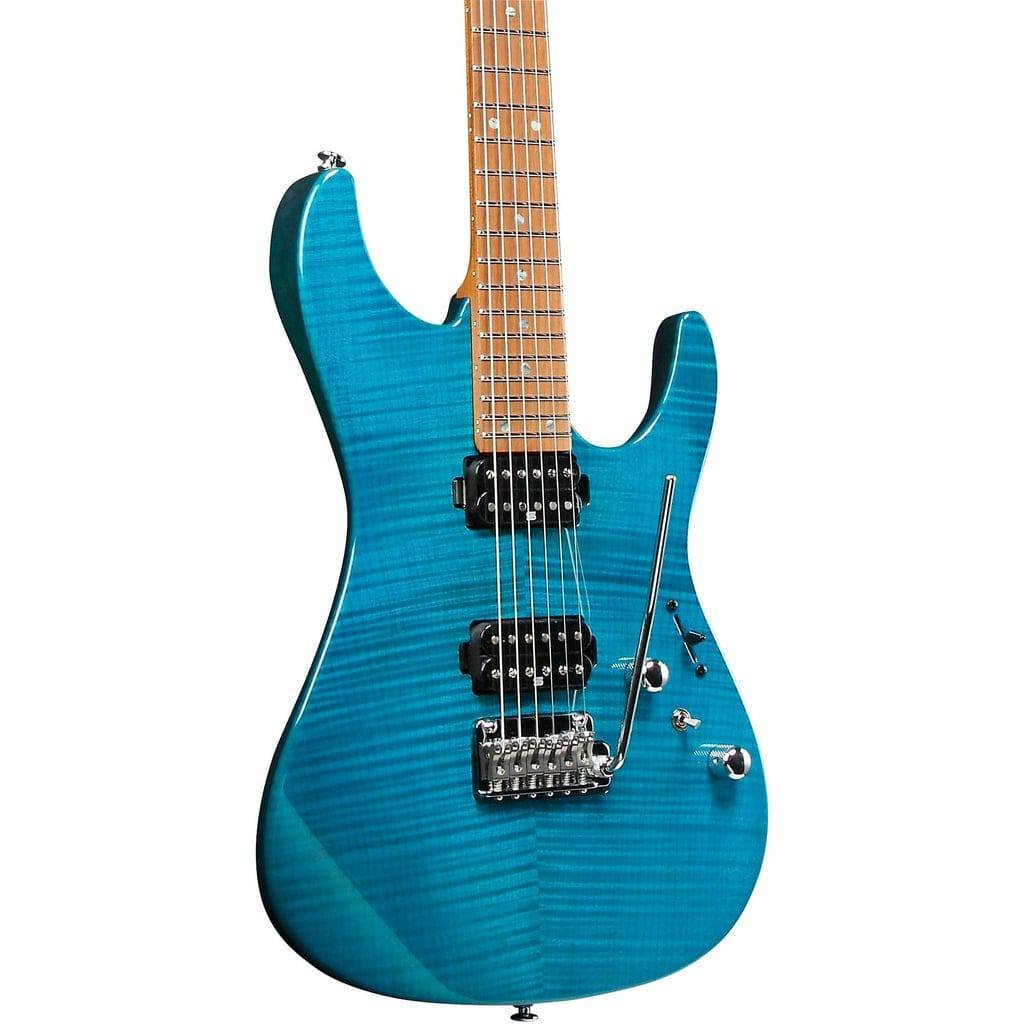 Ibanez Martin Miller Signature MM1 Electric Guitar - Transparent Aqua Blue