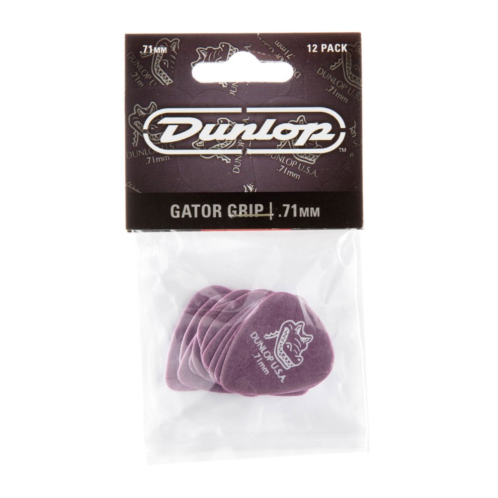 Dunlop Gator Grip Guitar Picks - 12-pack