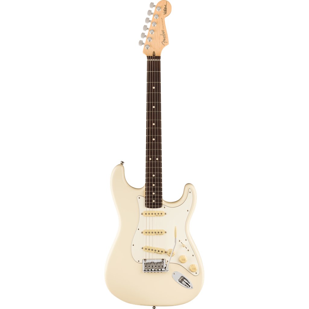 Fender Jeff Beck Stratocaster with Rosewood Fingerboard - Olympic White