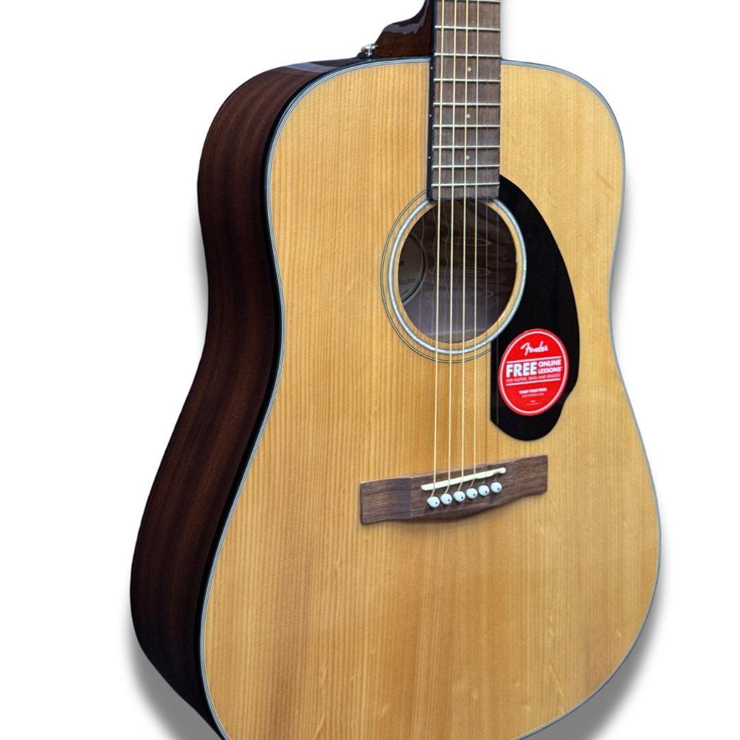 Fender CD-60S Dreadnought Acoustic Guitar Pack - Natural