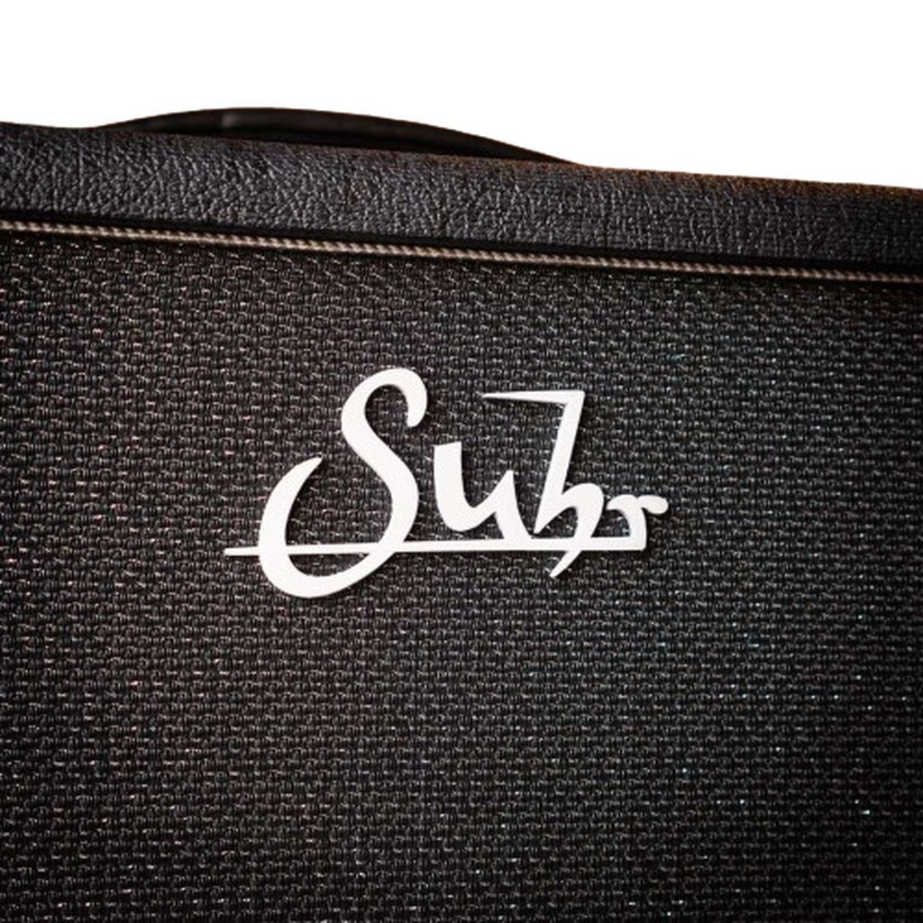 Suhr 1X12 Warehouse Veteran 30 Guitar Speaker Cabinet - Black and Silver