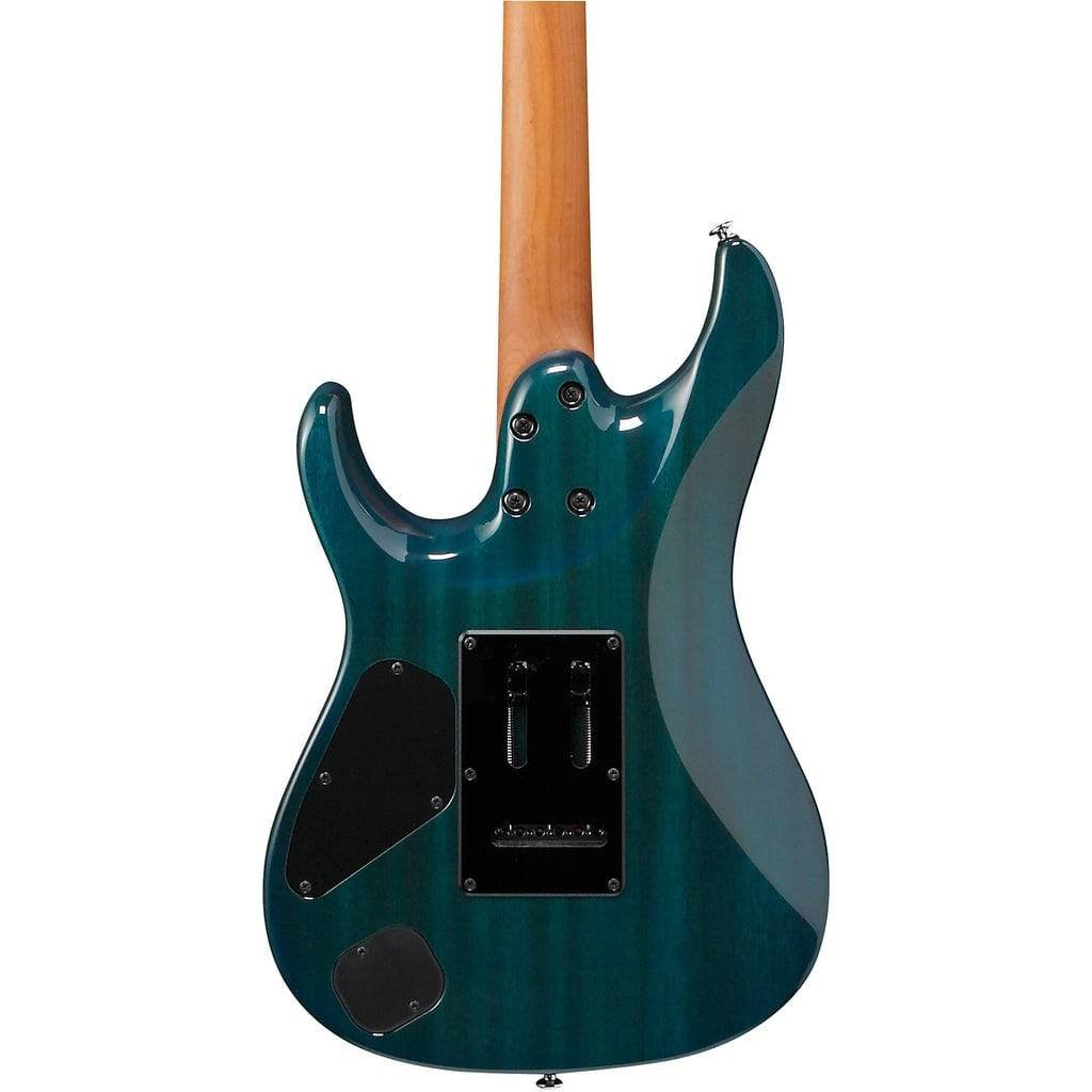 Ibanez Martin Miller Signature MM1 Electric Guitar - Transparent Aqua Blue