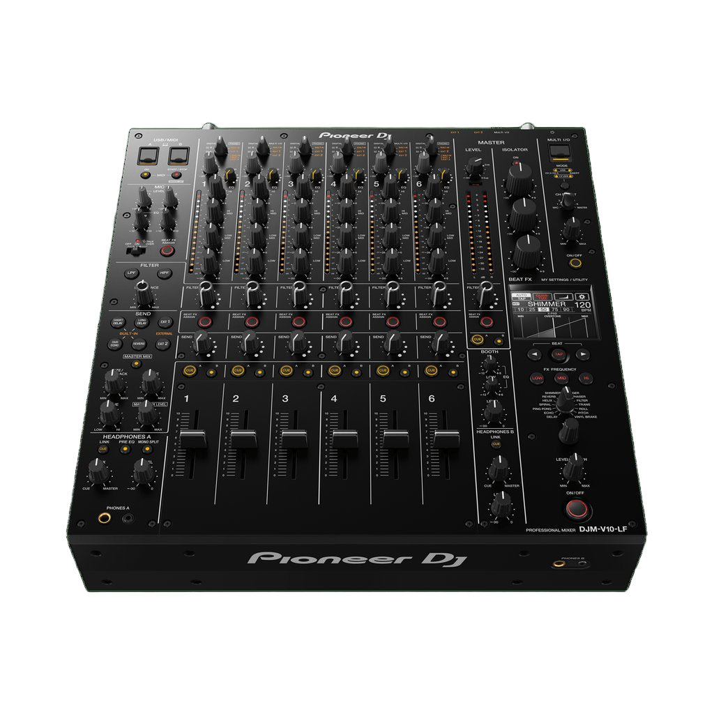 Pioneer DJ DJM-V10-LF Long Fader 6-channel DJ Mixer