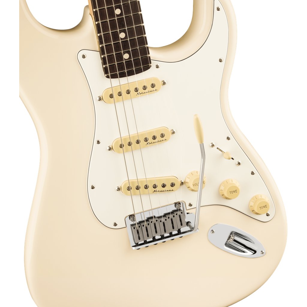 Fender Jeff Beck Stratocaster with Rosewood Fingerboard - Olympic White