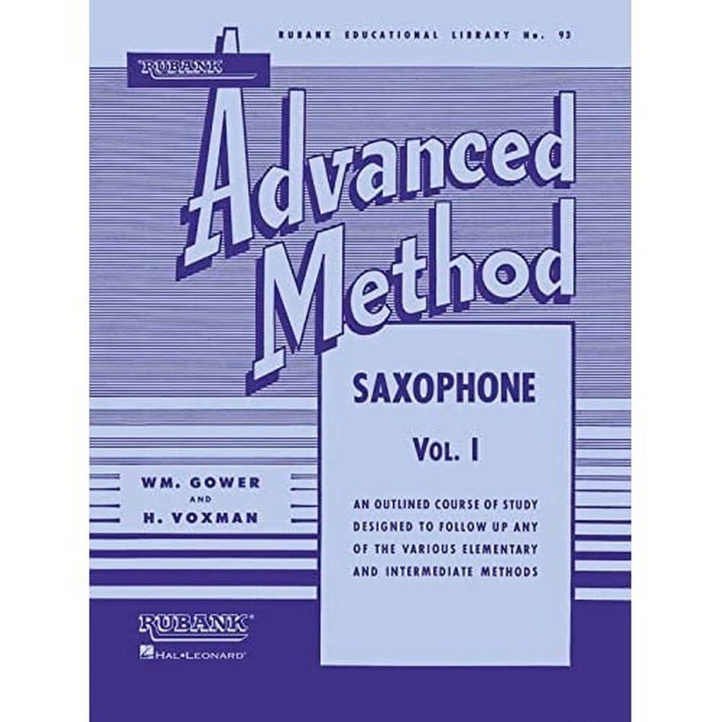 Hal Leonard - Rubank Advanced Method for Saxophone Vol.1