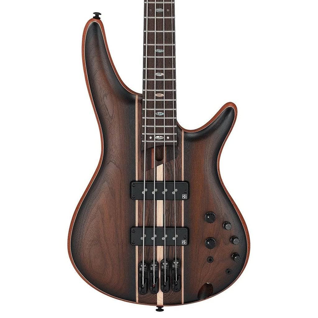 Ibanez Premium SR1350B 4-string Bass Guitar - Dual Mocha Burst Flat