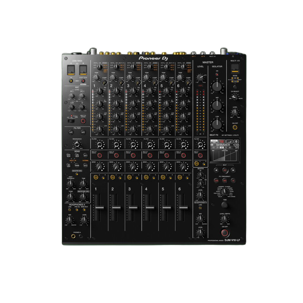 Pioneer DJ DJM-V10-LF Long Fader 6-channel DJ Mixer