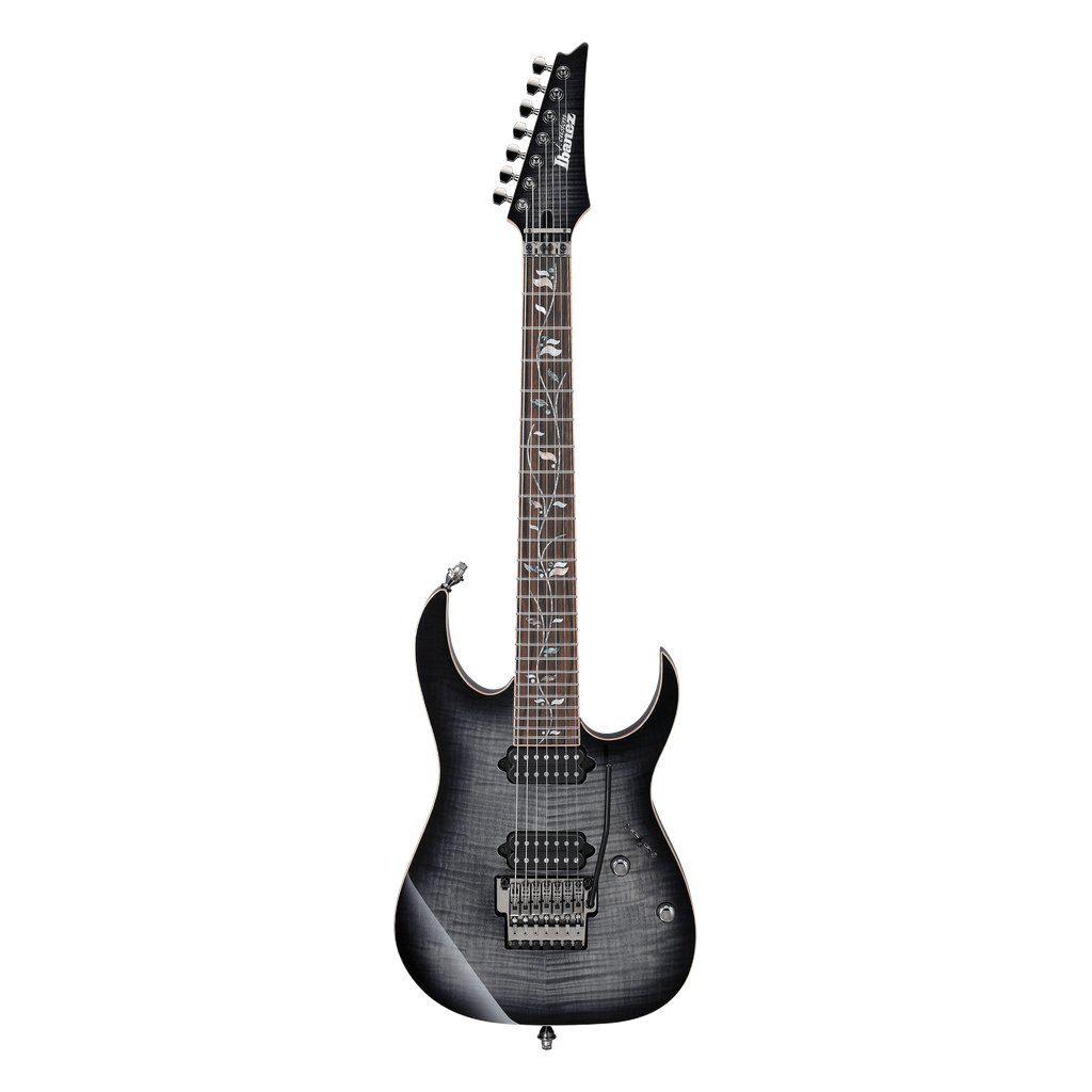 Ibanez J Custom RG8527 7-string Electric Guitar - Black Rutile
