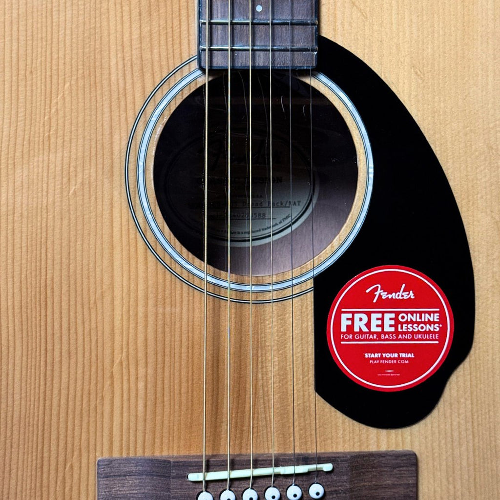 Fender CD-60S Dreadnought Acoustic Guitar Pack - Natural