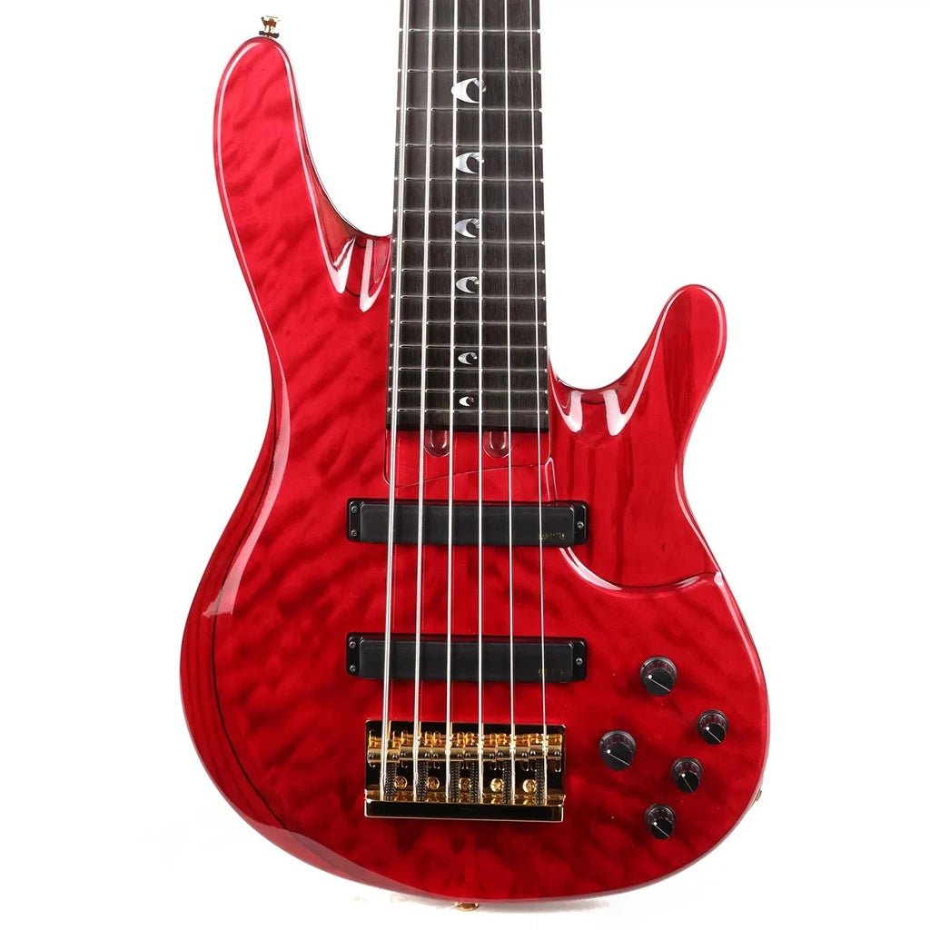 Yamaha John Patitucci TRB Signature Bass Guitar - Trans Dark Red