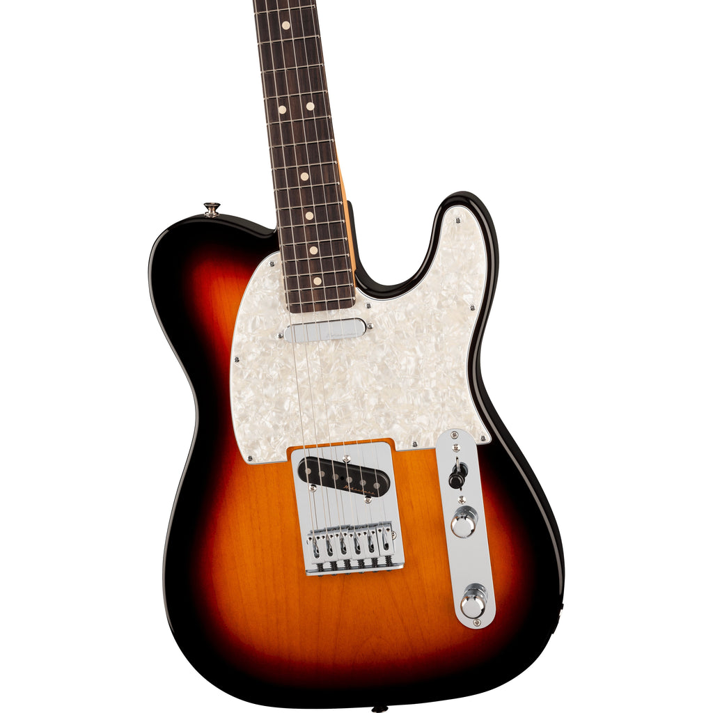 Fender Player II Modified Telecaster Electric Guitar - 3 Tone Sunburst with Rosewood Fingerboard