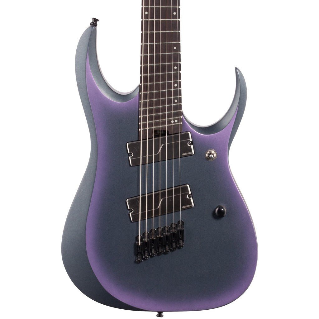 Ibanez Axion Label RGD71ALMS Electric Guitar - Black Aurora Burst Matte