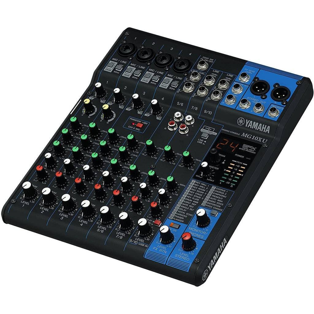Yamaha MG10XU 10-channel Mixer with USB and FX