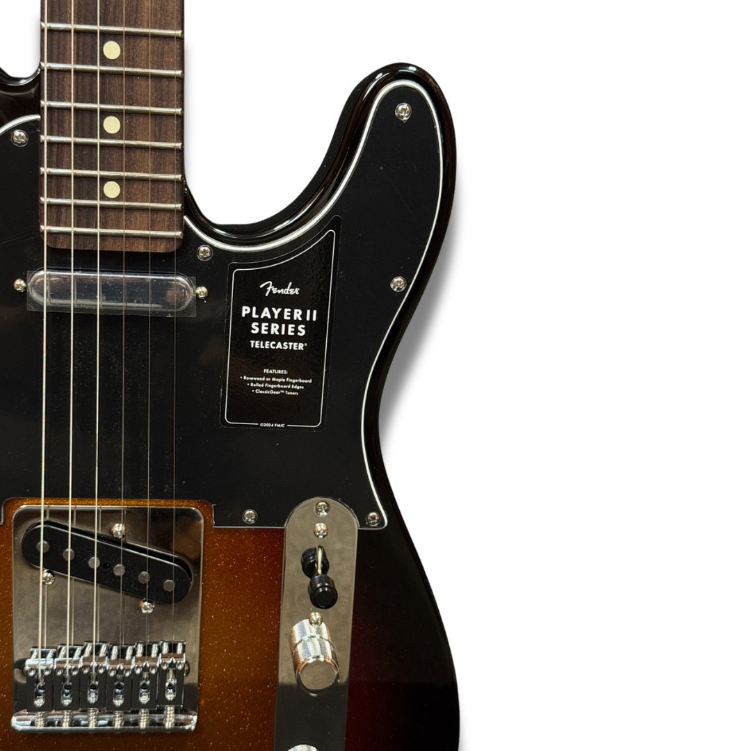 Fender Player II Telecaster Electric Guitar - Limited-Edition Sparkle 3-Color Sunburst
