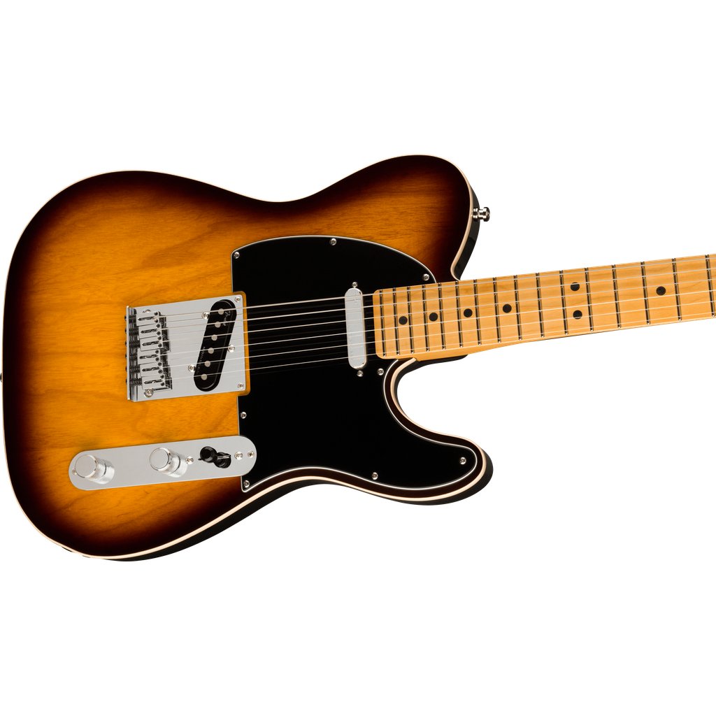 Fender American Ultra Luxe Telecaster Electric Guitar - 2-color Sunburst with Maple Fingerboard