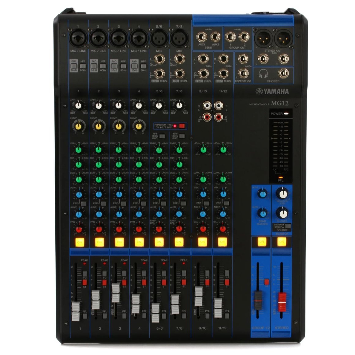 Yamaha MG12 12-channel Analog Mixer