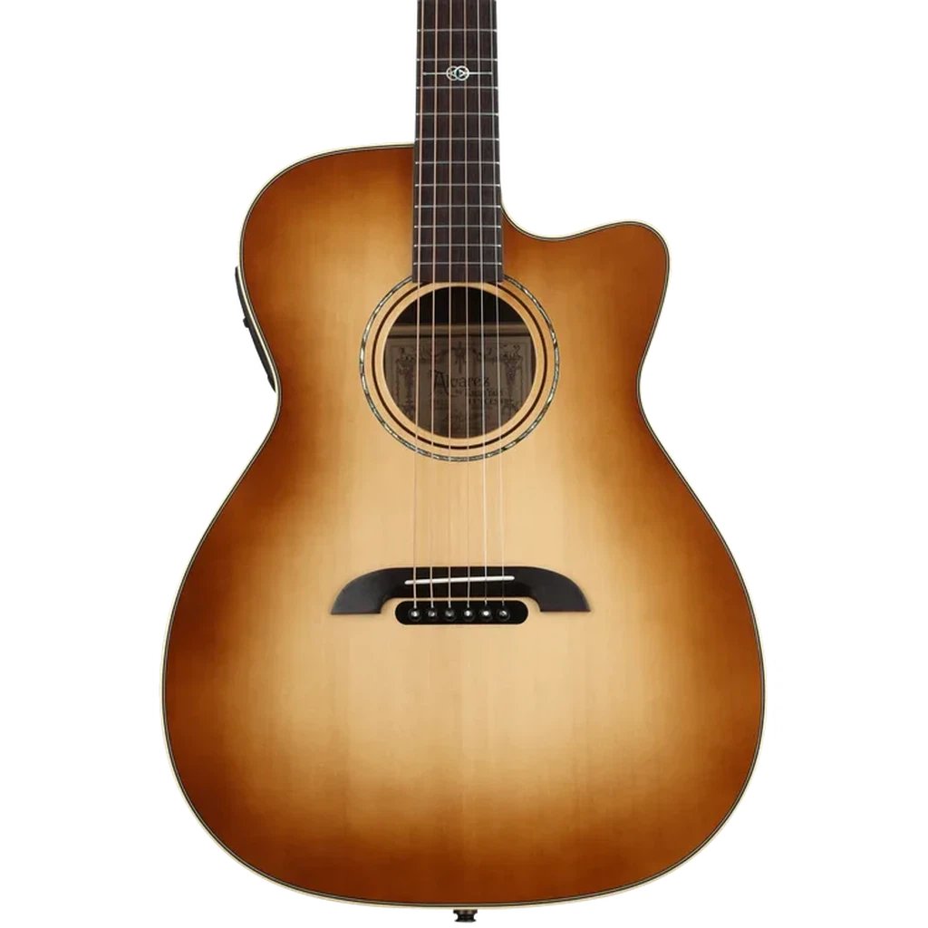 Alvarez Yairi FY70CESHB Standard Folk/OM Acoustic Electric Guitar - Shadow Burst