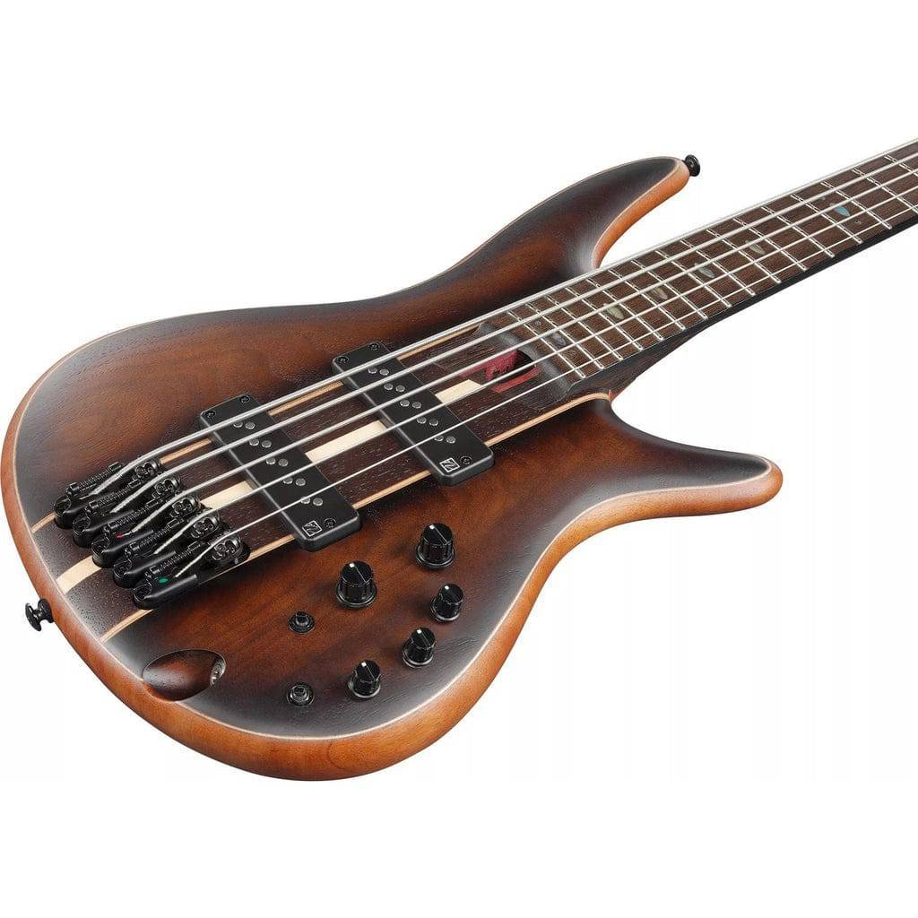 Ibanez Premium SR1350B 4-string Bass Guitar - Dual Mocha Burst Flat